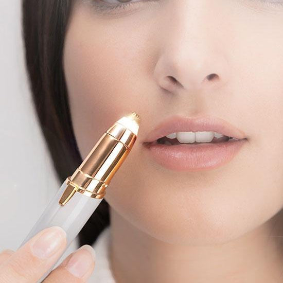Depiladora facial de precisión con LED